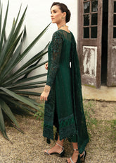 Chant D l'Amour By Gulaal Embroidered Chiffon Unstitched 3 Piece Suit - GL24CE 05 CASSIA